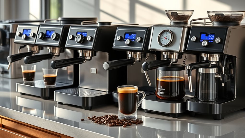 top espresso coffee machines
