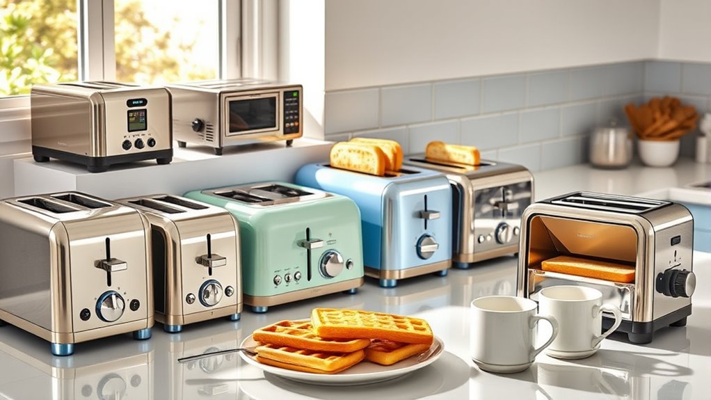 top family 4 slice toasters