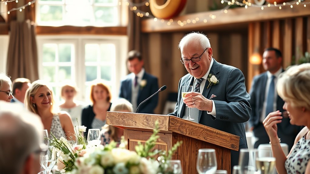 top father wedding toasts