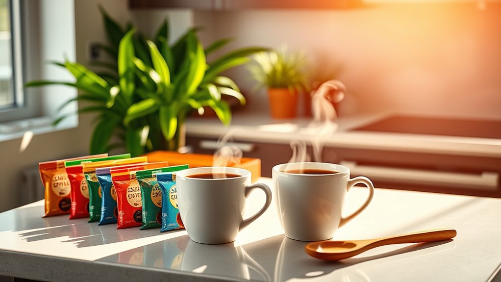 top flavored coffee selections