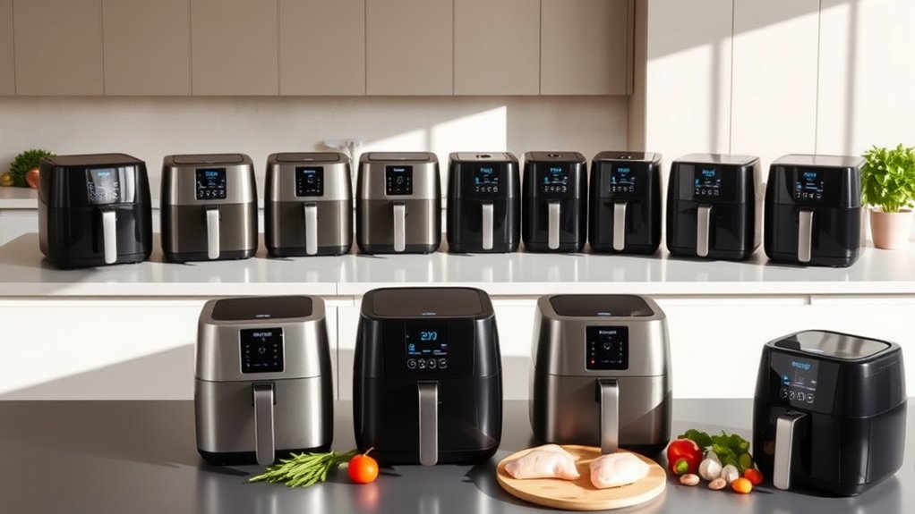top french door air fryers