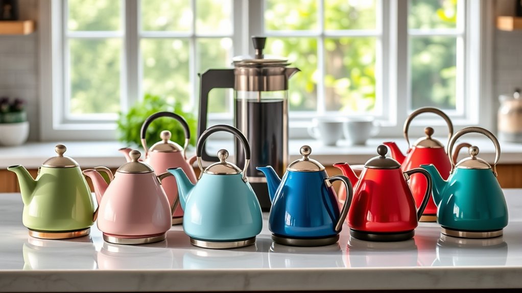 top french press tea kettles