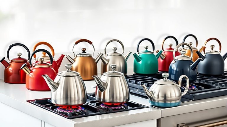 top gas stove kettles
