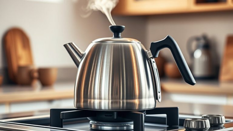 top gas stove tea kettles