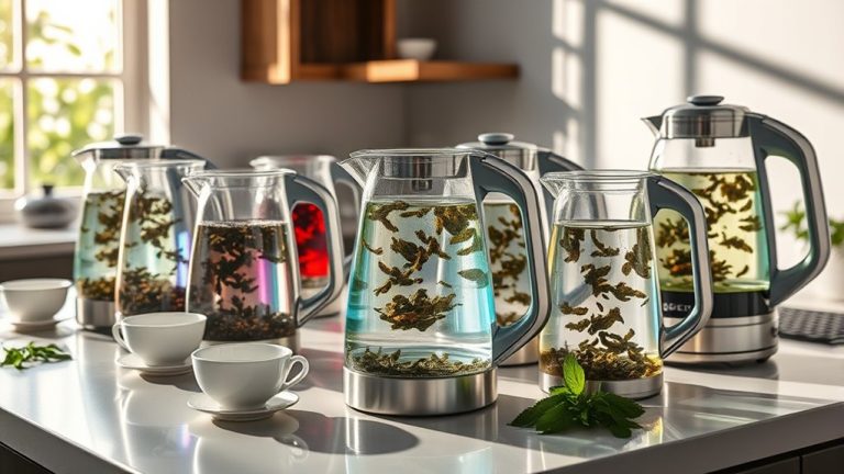 top glass tea kettles