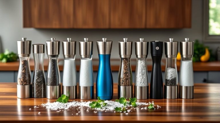 top gravity salt grinders