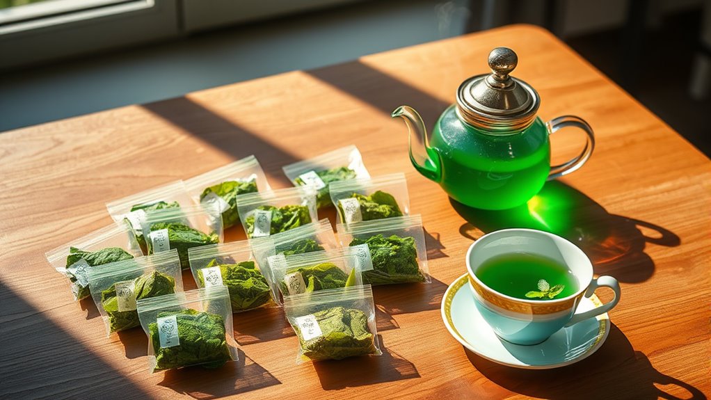 top green tea bags