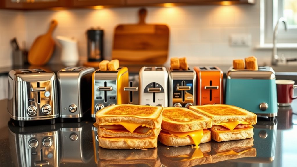top grilled cheese toasters
