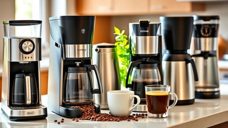top grind and brew coffee makers