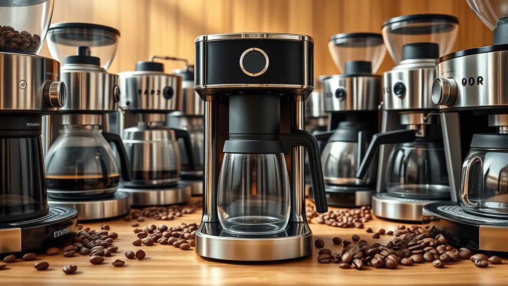 top grinder brewer coffee