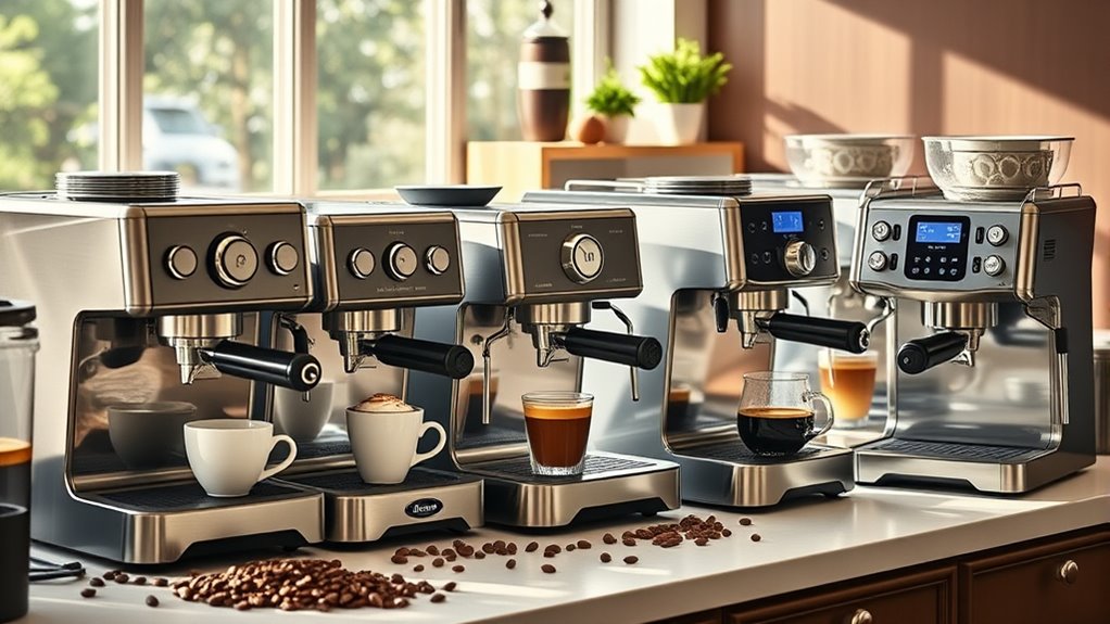 top home barista coffee machines