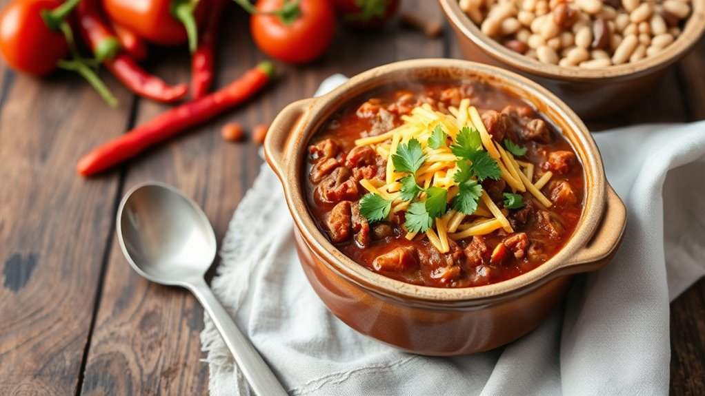 top homemade slow cooker chili