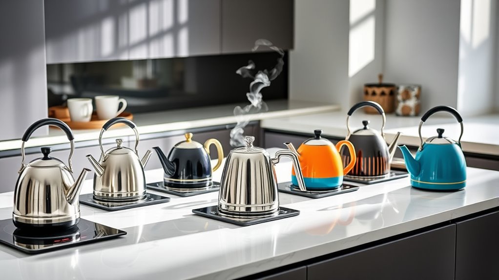 top induction tea kettles