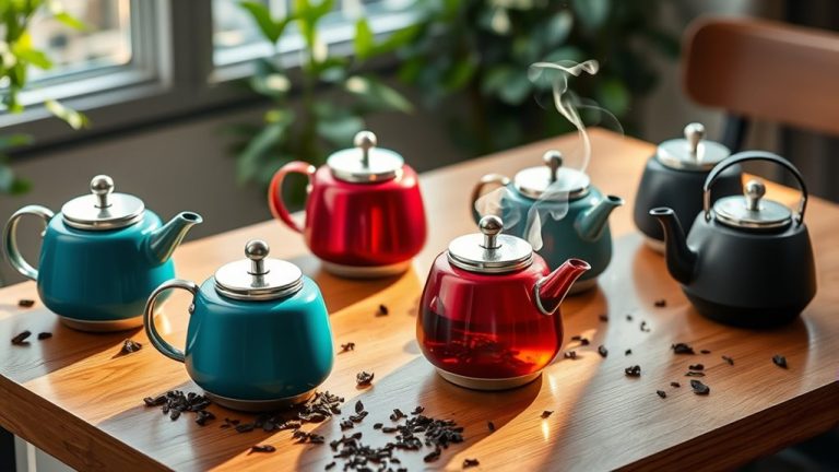top infuser tea kettles