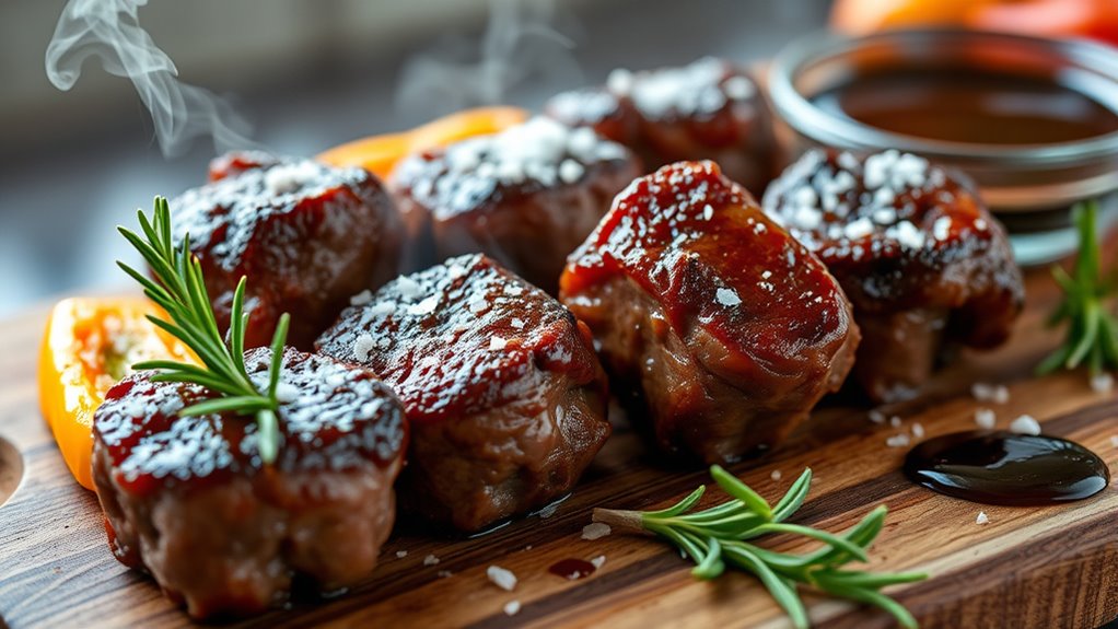 top juicy air fryer steak bites