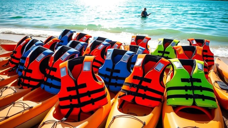 top kayak fishing life jackets