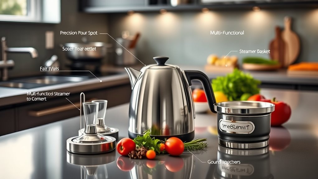 top kettle attachment options