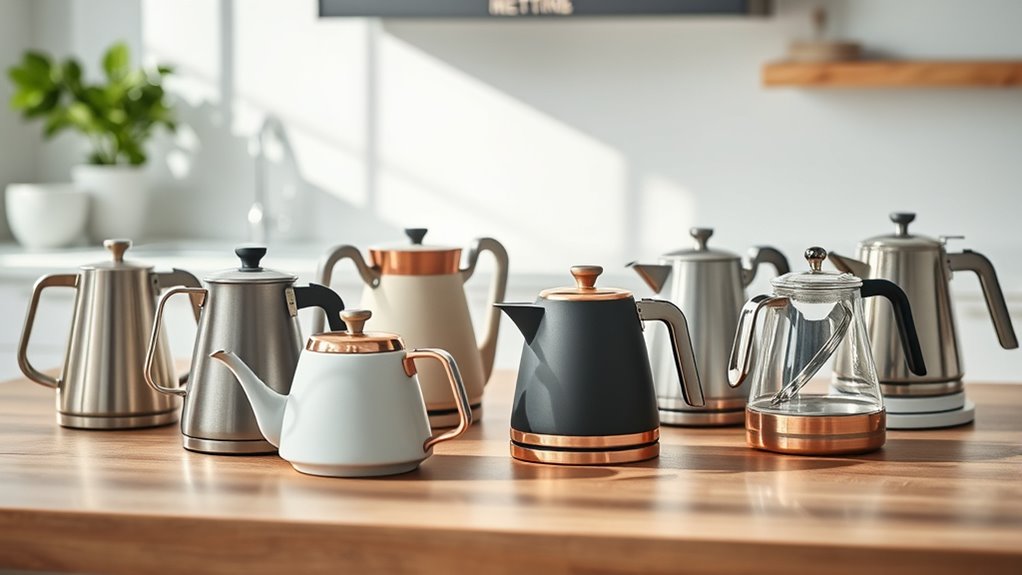 top kettle material choices