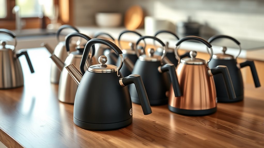 top kettles with thermometers