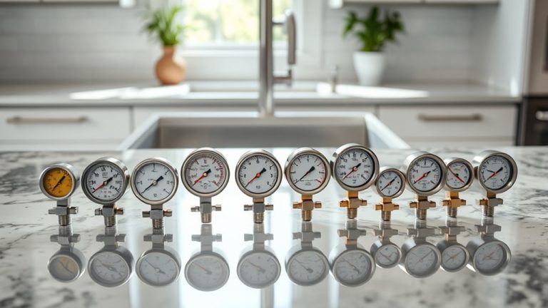 top kitchen sink gauges