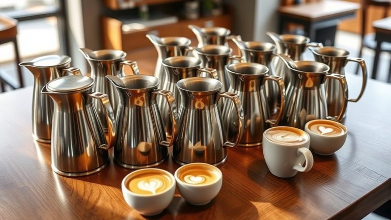 top latte art pitchers