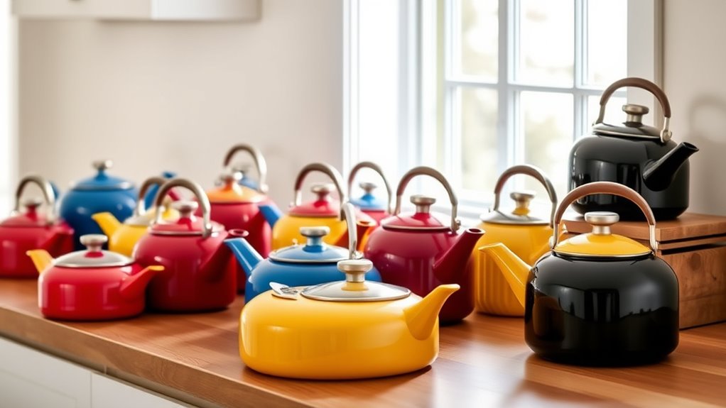 top le creuset kettles