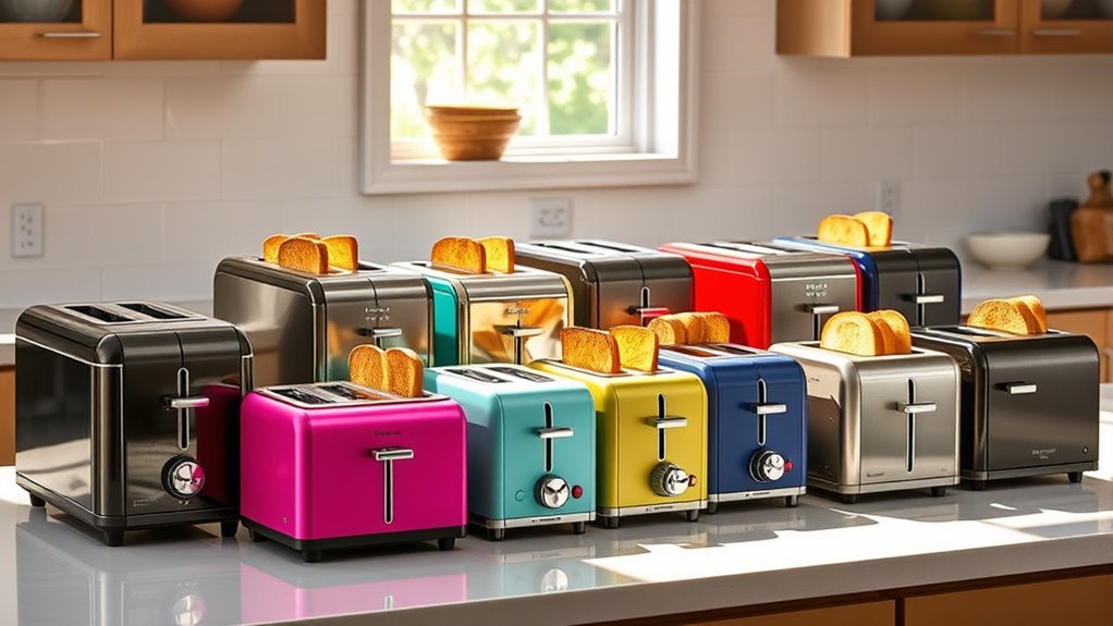 top long slice toasters