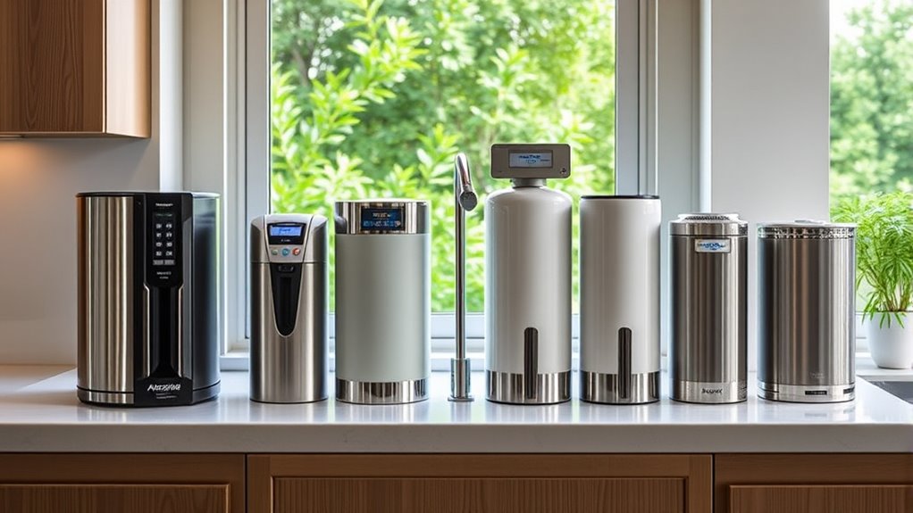 top low salt water softeners