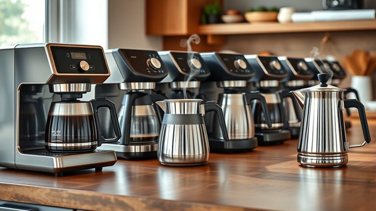 top metal carafe coffee makers