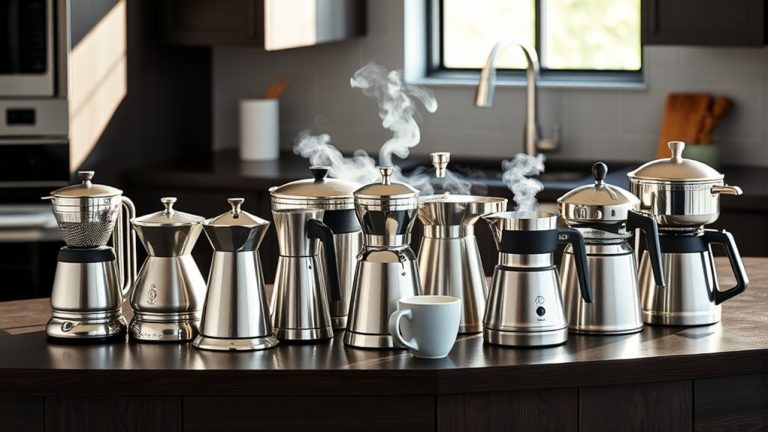top metal coffee makers