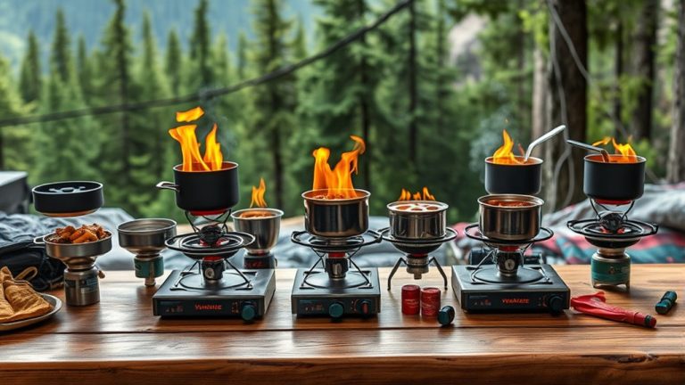 top off grid cooking stoves