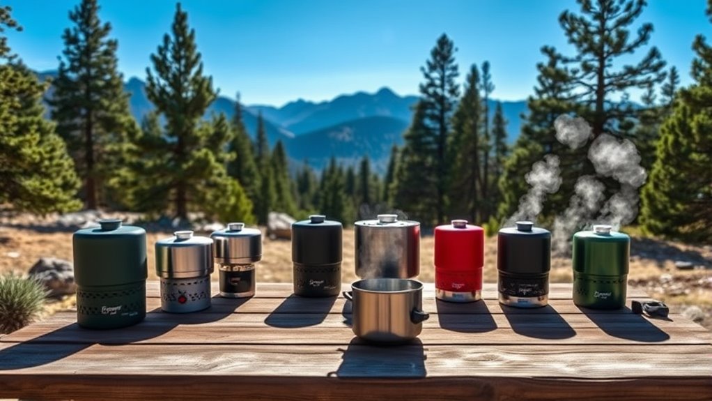 top off grid gas stoves