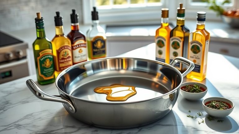 top oils for stainless steel