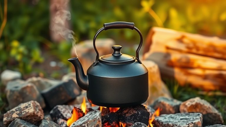 top open fire kettles