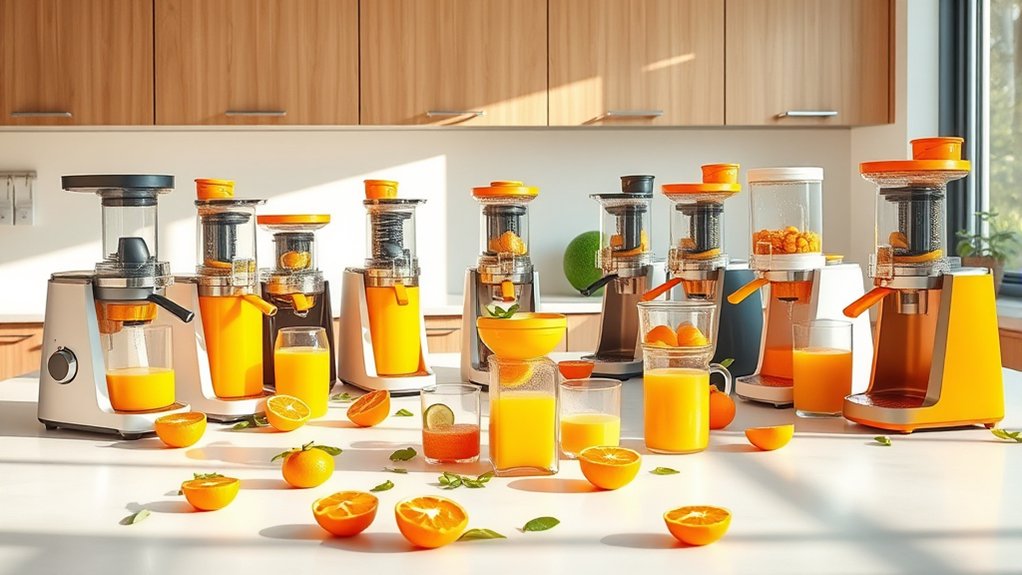 top orange juicer machines