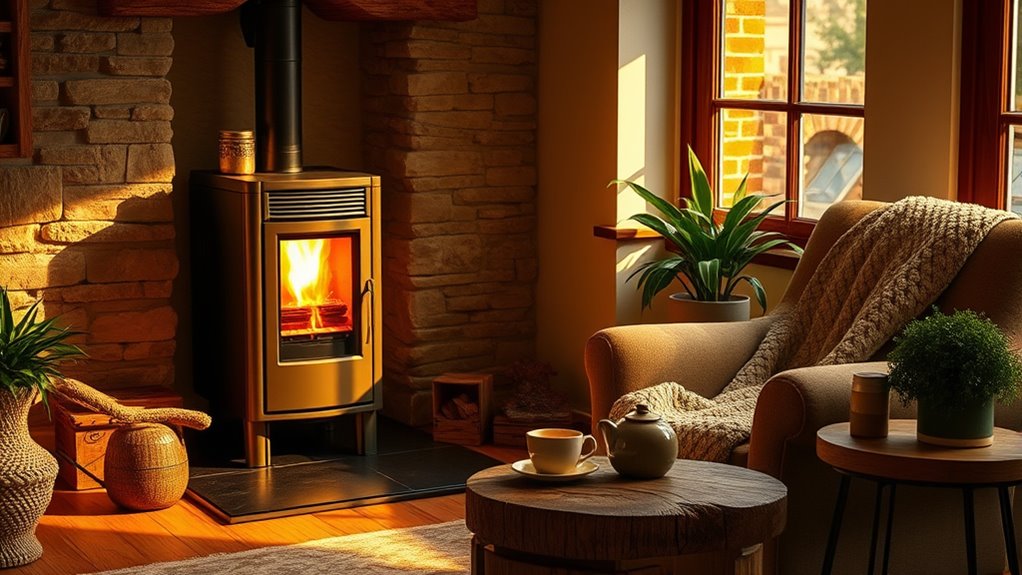 top pellet boiler stoves