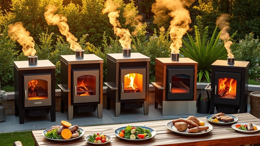 top pellet cooking stoves