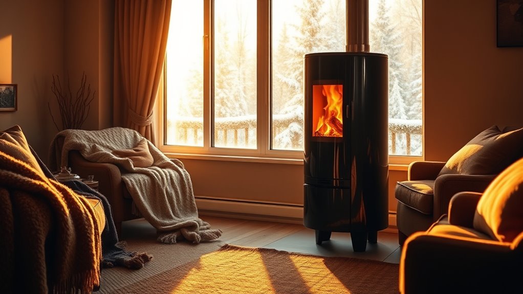 top pellet heat stoves