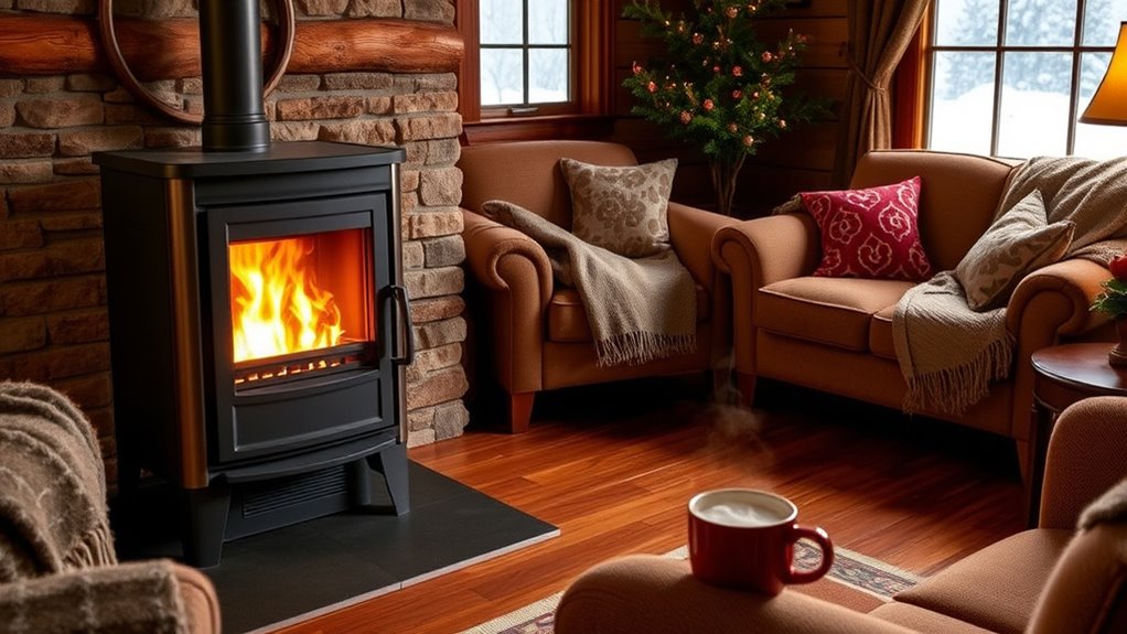 top pellet heat stoves
