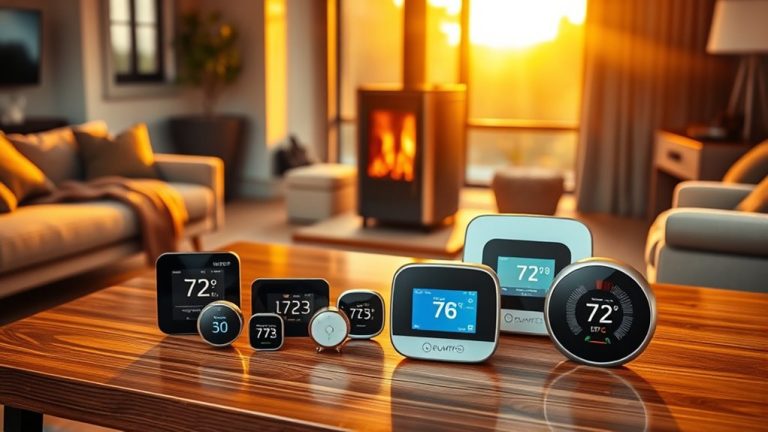 top pellet stove thermostats