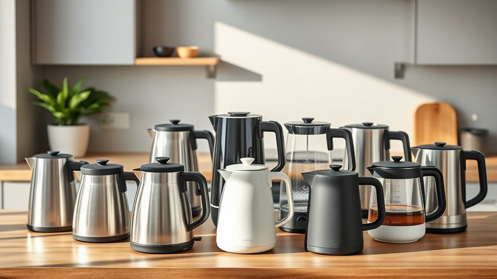 top plastic free electric kettles