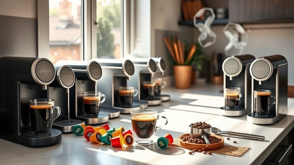 top pod coffee machines