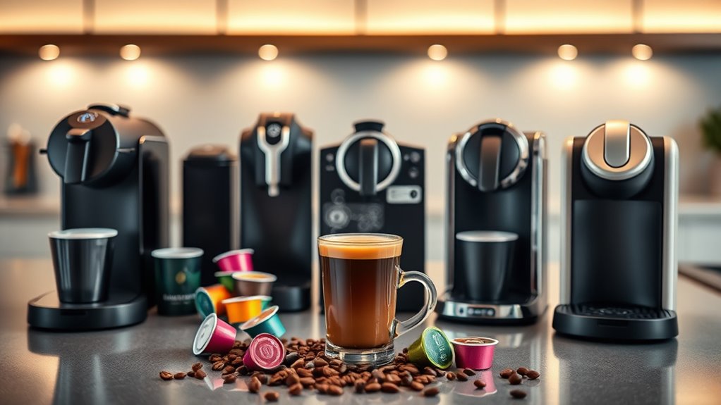 top pod coffee makers