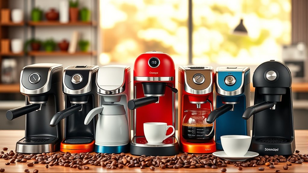 top pod coffee makers