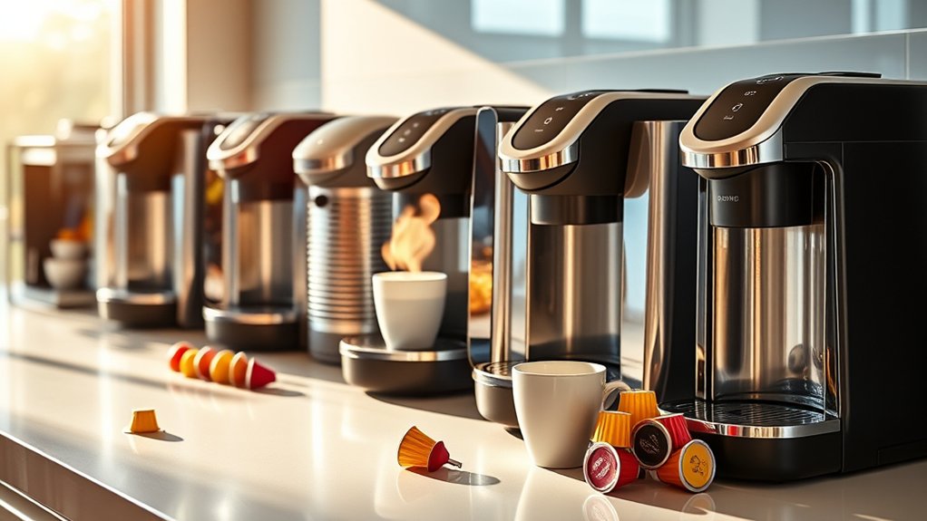 top pod coffee makers