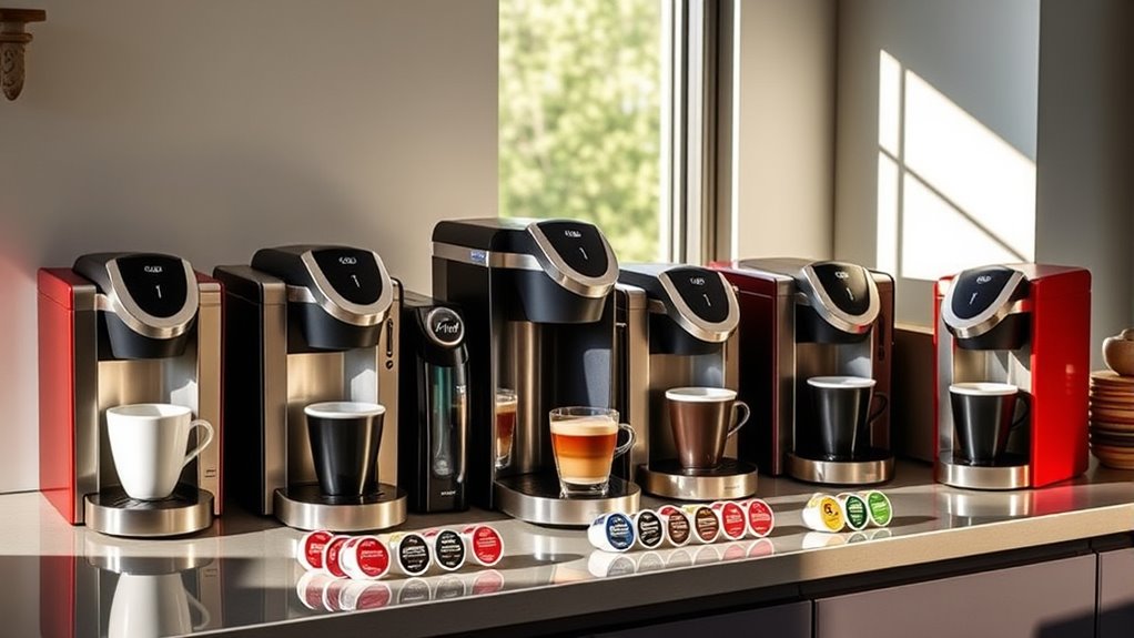 top pod coffee makers