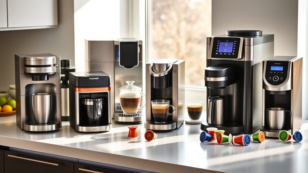top pod coffee makers