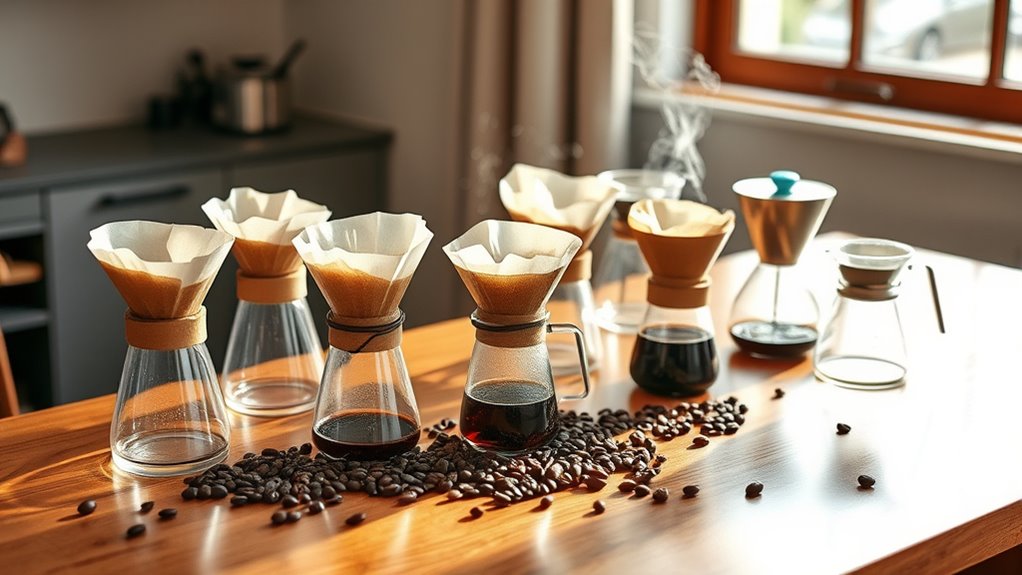 top pour over coffee makers