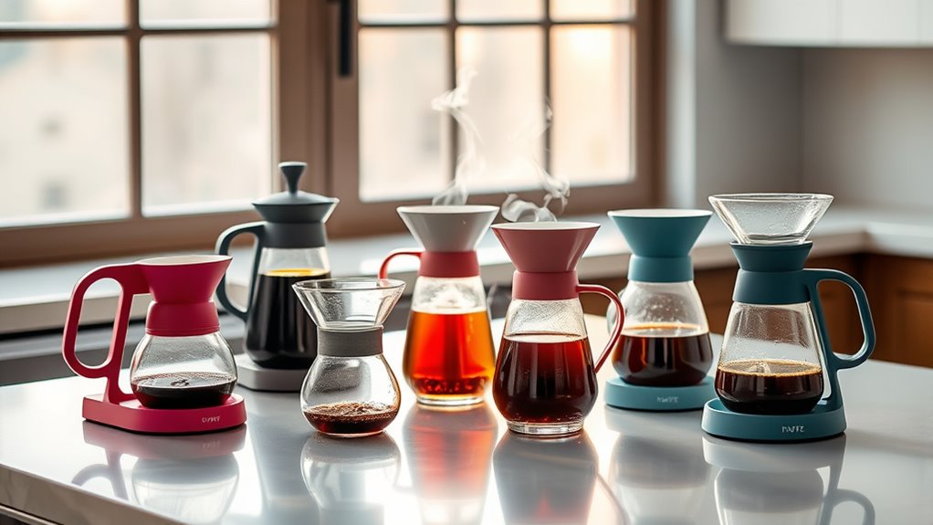 top pour over coffee makers
