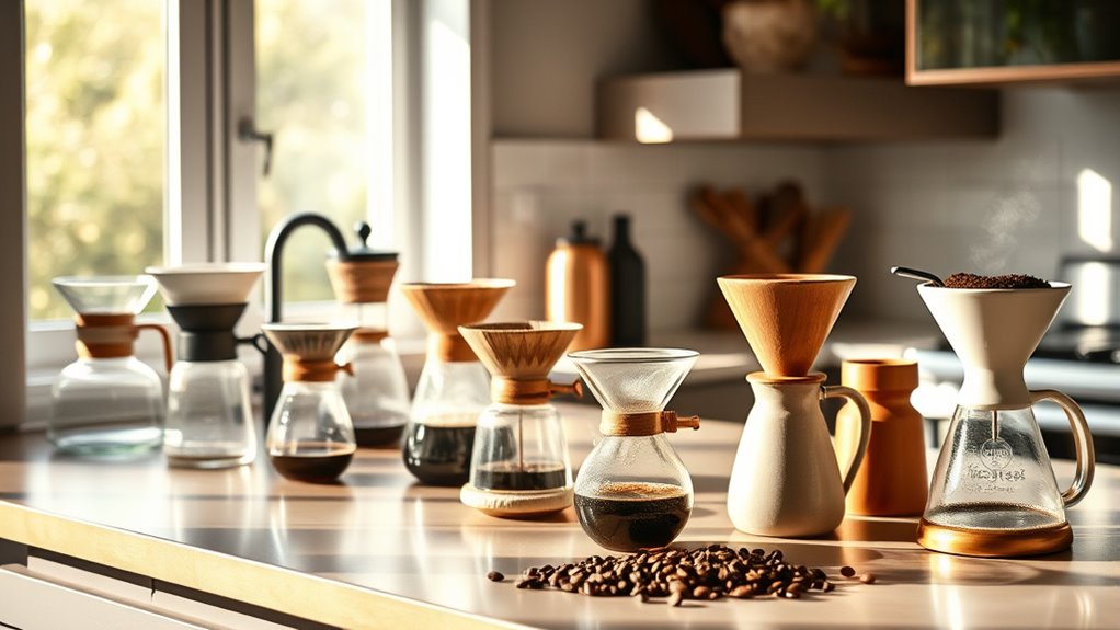 top pour over coffee makers